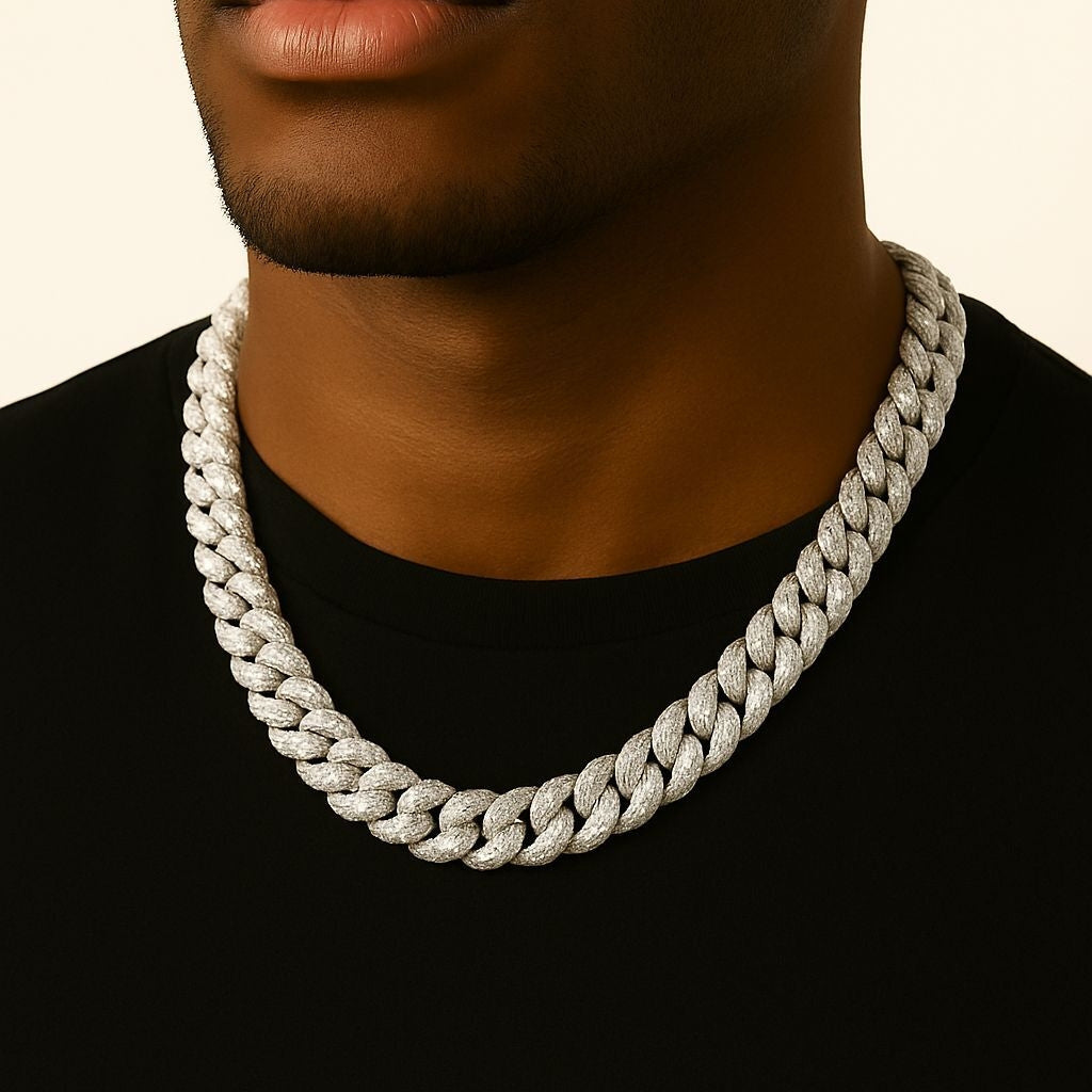 Iced Out Cuban Chain (4mm)